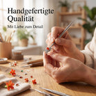 [KI] Handgefertigter Silberring mit Karneol bei der Schmuckherstellung